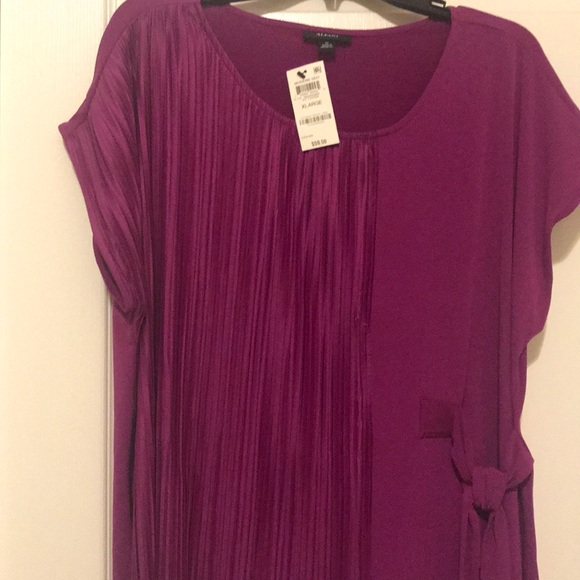 Alfani Pleated Side-Tie Top - Picture 4 of 10